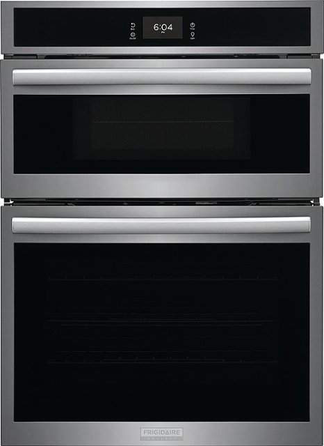 Front Zoom. Frigidaire - Gallery 30" Built-in Electric Wall Oven/Microwave Combination - Stainless Steel.