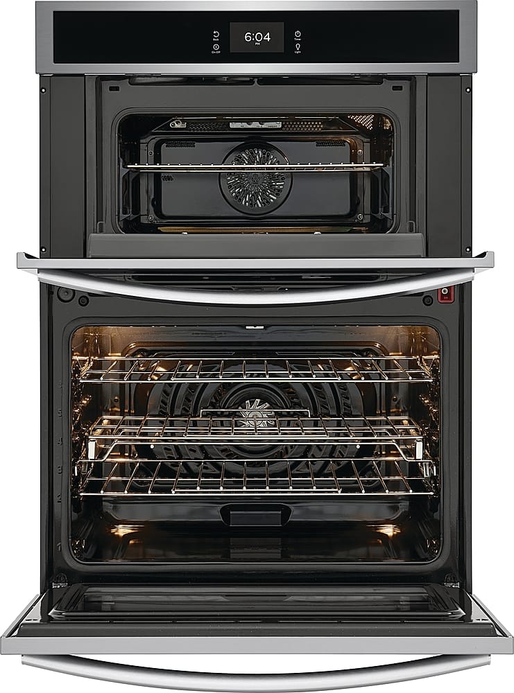 Alt View 11. Frigidaire - Gallery 30" Built-in Electric Wall Oven/Microwave Combination - Stainless Steel.