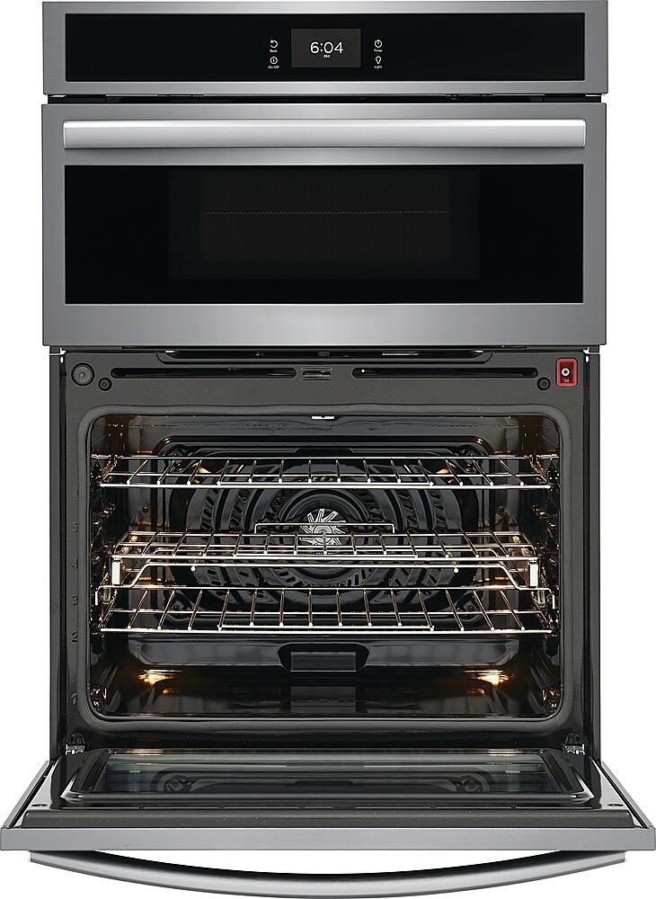 Alt View 13. Frigidaire - Gallery 30" Built-in Electric Wall Oven/Microwave Combination - Stainless Steel.
