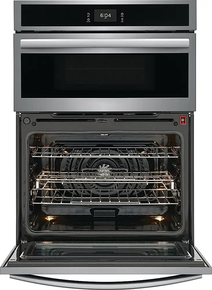 Alt View 13. Frigidaire - Gallery 30" Built-in Electric Wall Oven/Microwave Combination - Stainless Steel.