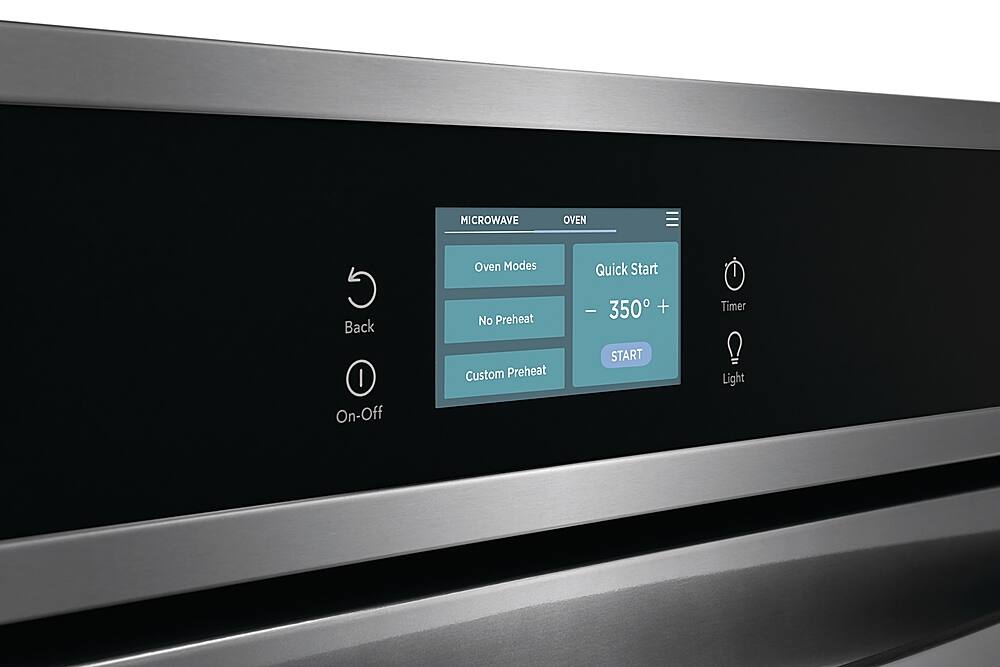 Alt View 1. Frigidaire - Gallery 30" Built-in Electric Wall Oven/Microwave Combination - Stainless Steel.