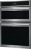 Left. Frigidaire - Gallery 30" Built-in Electric Wall Oven/Microwave Combination - Stainless Steel.