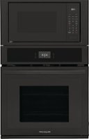 Frigidaire - 27" Built-in Electric Wall Oven/Microwave Combination - Black - Front_Zoom