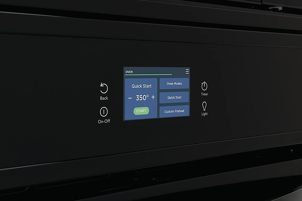 Alt View 12. Frigidaire - 27" Built-in Electric Wall Oven/Microwave Combination - Black.