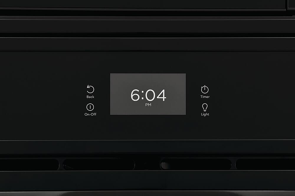 Alt View 13. Frigidaire - 27" Built-in Electric Wall Oven/Microwave Combination - Black.