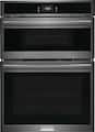 Frigidaire - Gallery 30" Built-in Electric Wall Oven/Microwave Combination - Black Stainless Steel