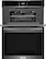 Alt View 12. Frigidaire - Gallery 30" Built-in Electric Wall Oven/Microwave Combination - Black Stainless Steel.