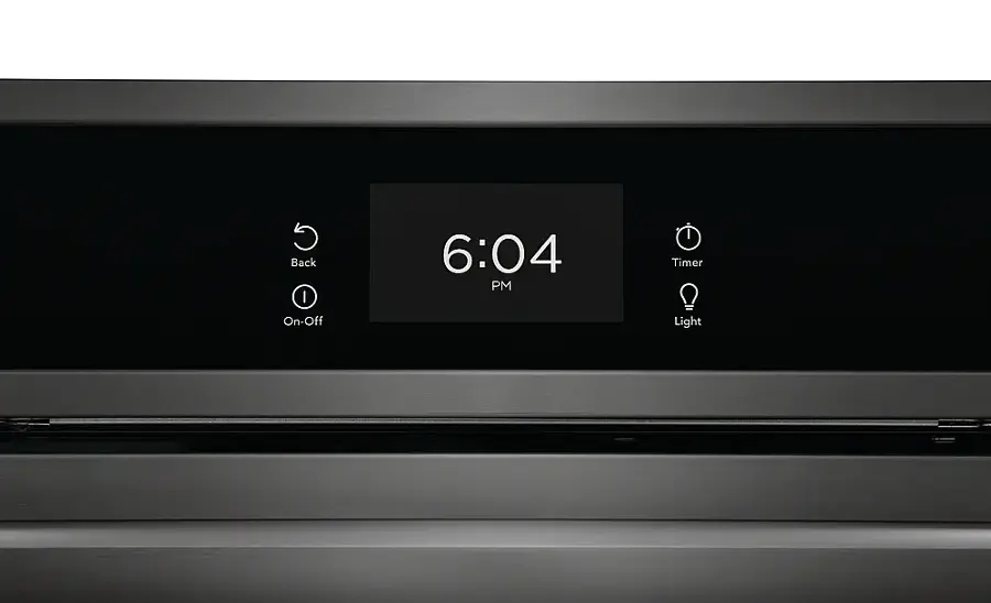 Alt View 2. Frigidaire - Gallery 30" Built-in Electric Wall Oven/Microwave Combination - Black Stainless Steel.
