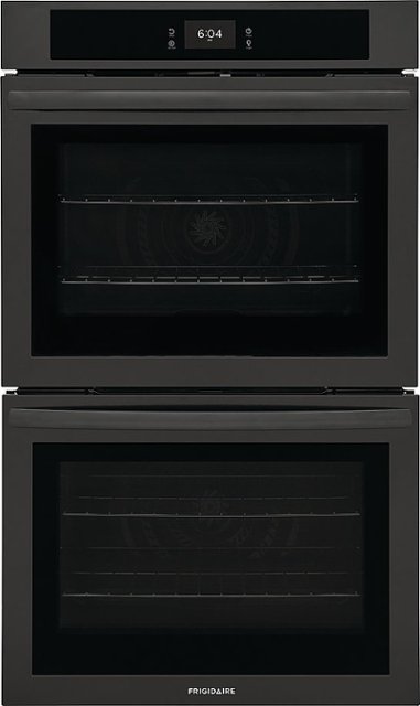 Frigidaire Built-in Double Electric Oven with Fan Convection Black - Best Buy
