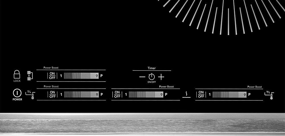 Alt View 11. Frigidaire - Gallery 30" Built-in Induction Electric Cooktop - Black.