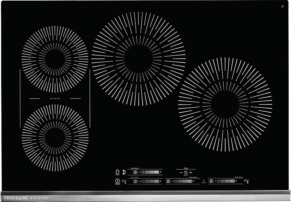 Alt View 14. Frigidaire - Gallery 30" Built-in Induction Electric Cooktop - Black.