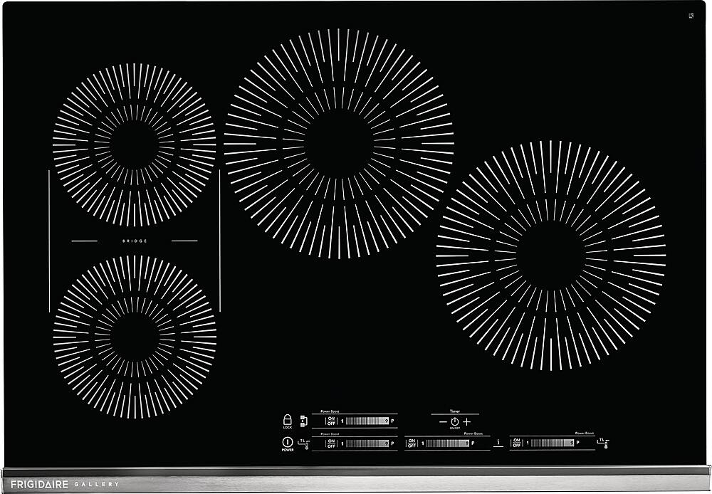 Alt View 14. Frigidaire - Gallery 30" Built-in Induction Electric Cooktop - Black.