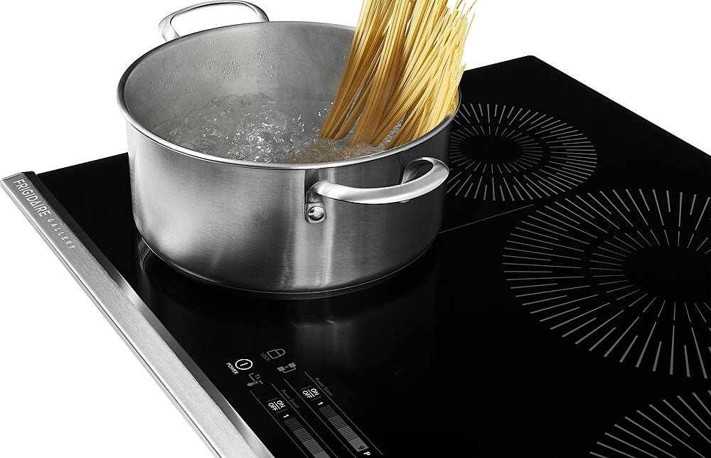 Alt View 15. Frigidaire - Gallery 30" Built-in Induction Electric Cooktop - Black.