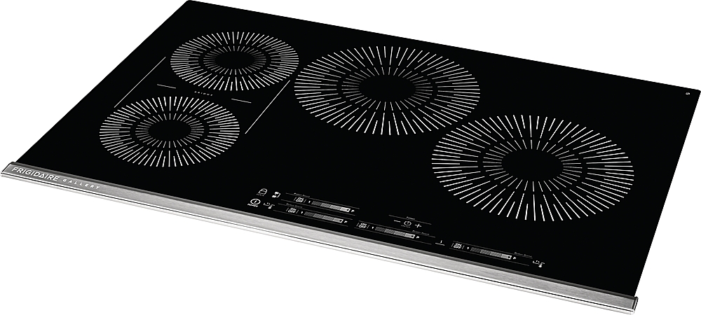 Left View: Frigidaire - 30" Built-in Induction Electric Cooktop