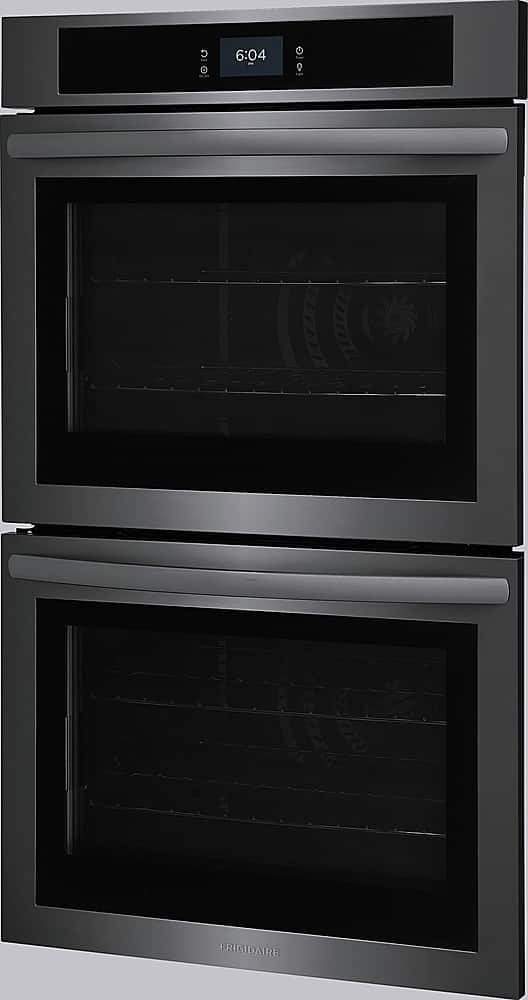 Left View: Frigidaire - 30" Built-in Double Electric Wall Oven with Fan Convection