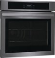 Angle Zoom. Frigidaire - 30" Built-in Single Electric Wall Oven with Fan Convection - Black Stainless Steel.