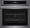 Frigidaire - 30" Built-in Single Electric Wall Oven with Fan Convection - Black Stainless Steel
