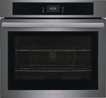 Frigidaire - 30" Built-in Single Electric Wall Oven with Fan Convection - Stainless steel - Front_Zoom