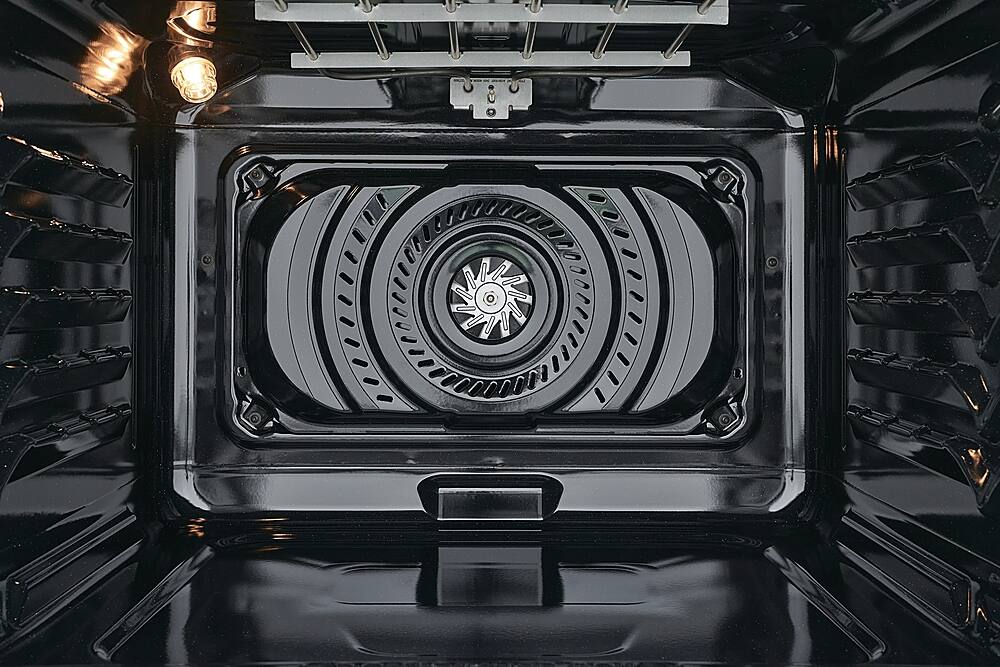 Alt View 12. Frigidaire - 30" Built-in Single Electric Wall Oven with Fan Convection - Black Stainless Steel.