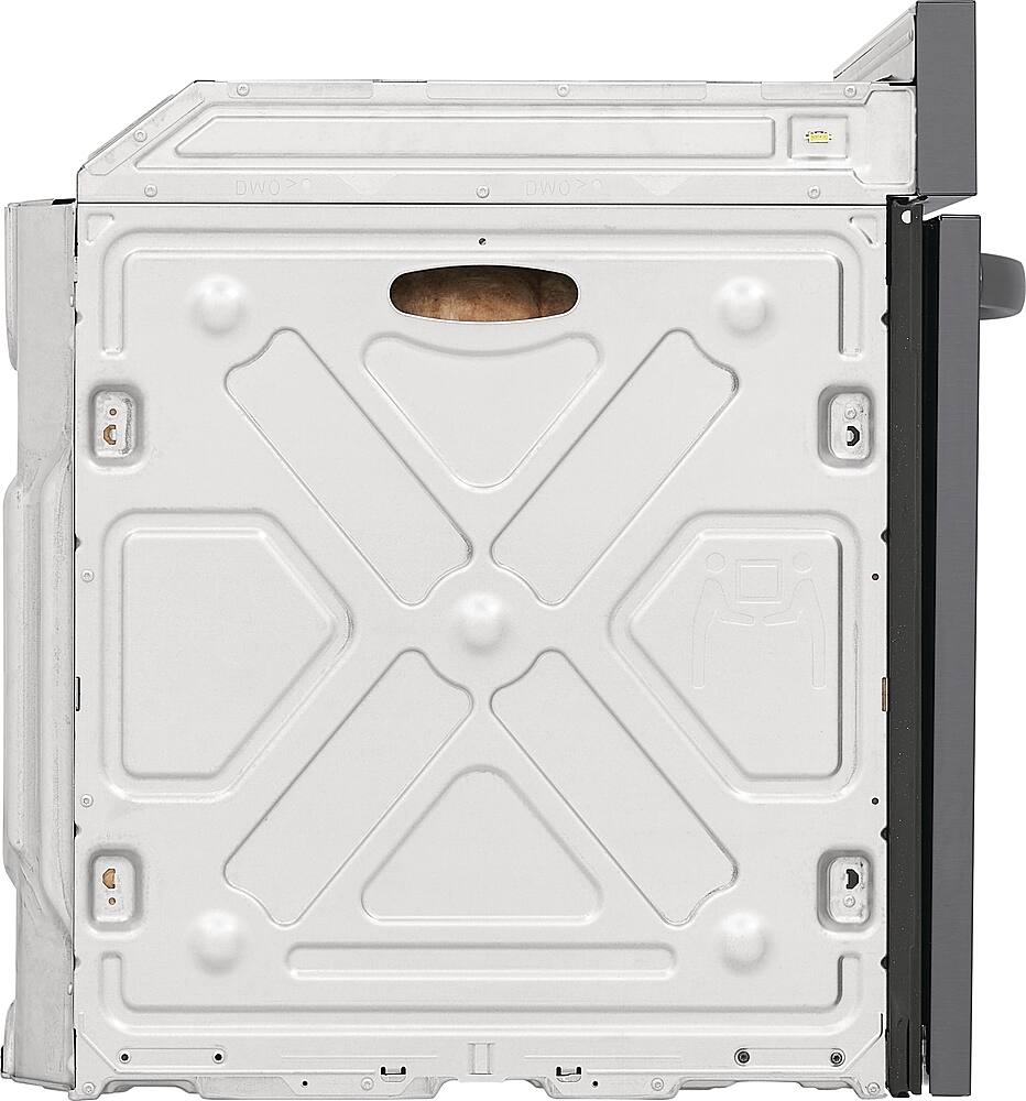 Alt View 16. Frigidaire - 30" Built-in Single Electric Wall Oven with Fan Convection - Black Stainless Steel.