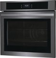 Left Zoom. Frigidaire - 30" Built-in Single Electric Wall Oven with Fan Convection - Black Stainless Steel.