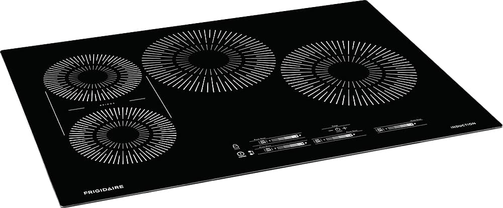 Angle. Frigidaire - 30" Induction Cooktop - Black.
