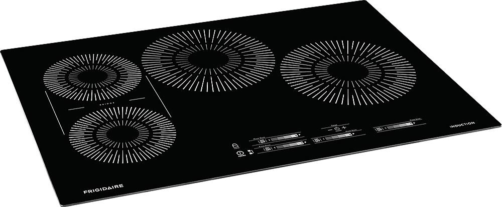 Angle. Frigidaire - 30" Induction Cooktop - Black.