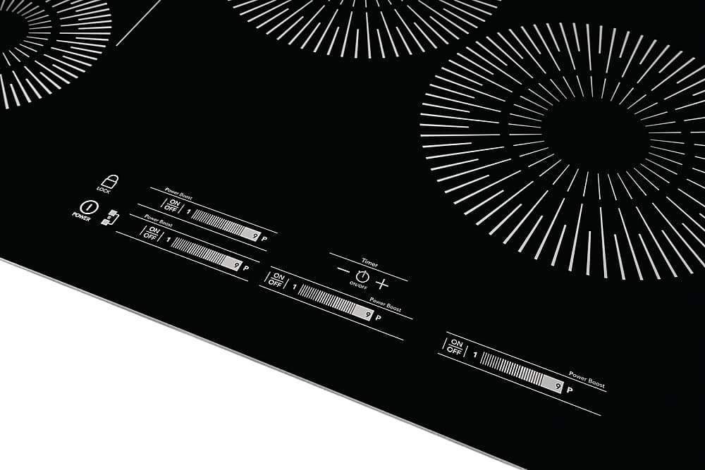 Alt View 11. Frigidaire - 30" Induction Cooktop - Black.