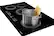 Alt View 15. Frigidaire - 36" Built-in Induction Electric Cooktop - Black.