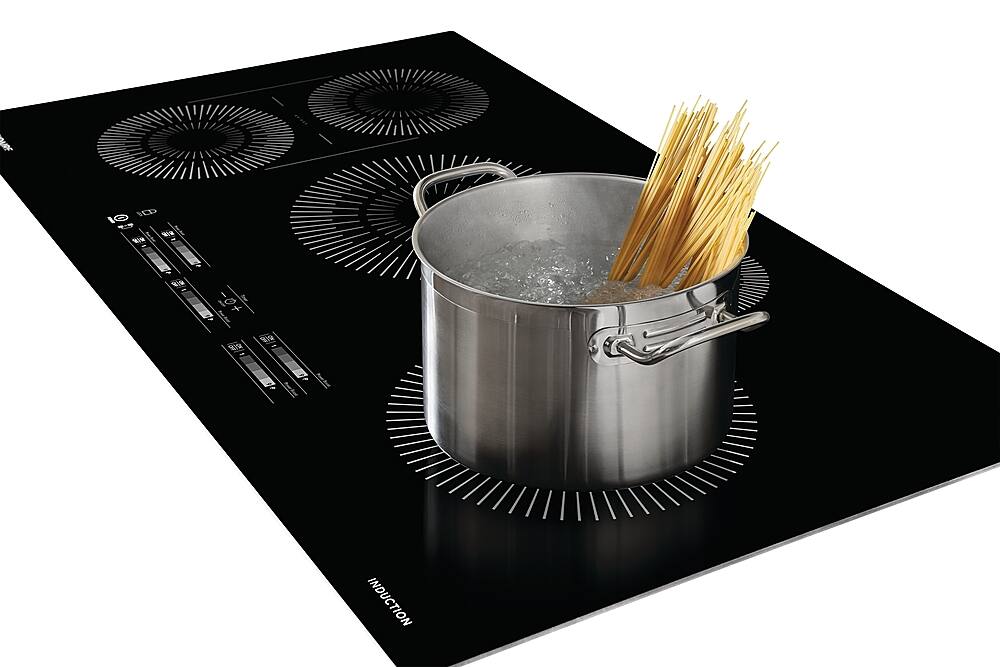 Alt View 15. Frigidaire - 36" Built-in Induction Electric Cooktop - Black.