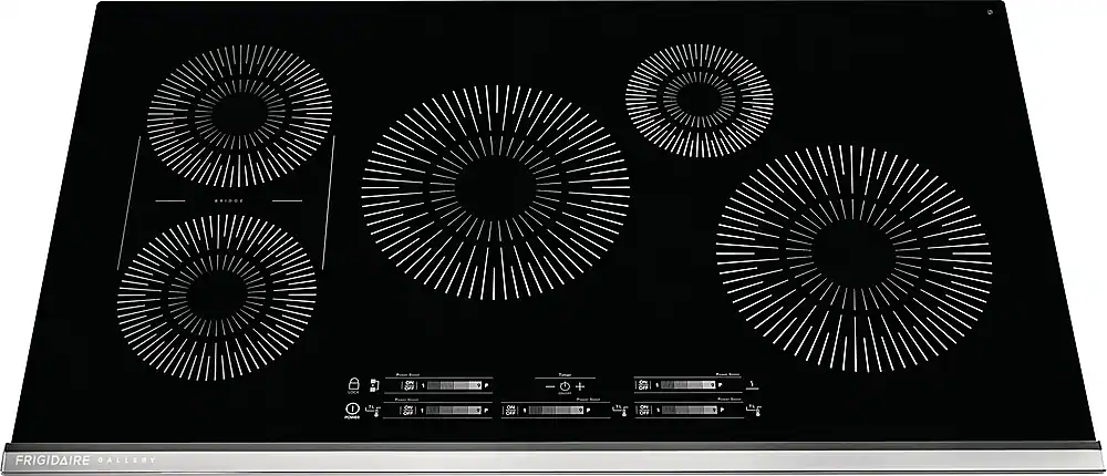 Frigidaire - Gallery 36" Built-in Induction Electric Cooktop - Black