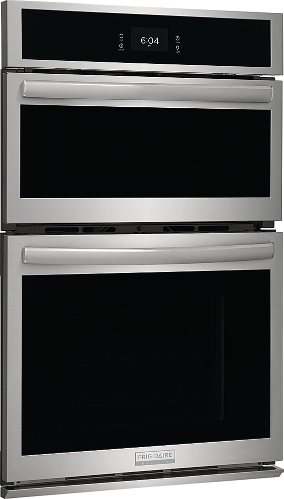 Angle View: Frigidaire - 27" Built-in Electric Wall Oven/Microwave Combination