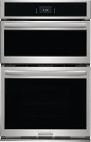Frigidaire - 27" Built-in Electric Wall Oven/Microwave Combination - Stainless steel - Front_Zoom