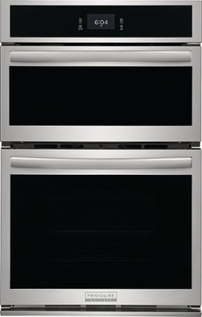 Frigidaire - 27" Built-in Electric Wall Oven/Microwave Combination - Stainless Steel
