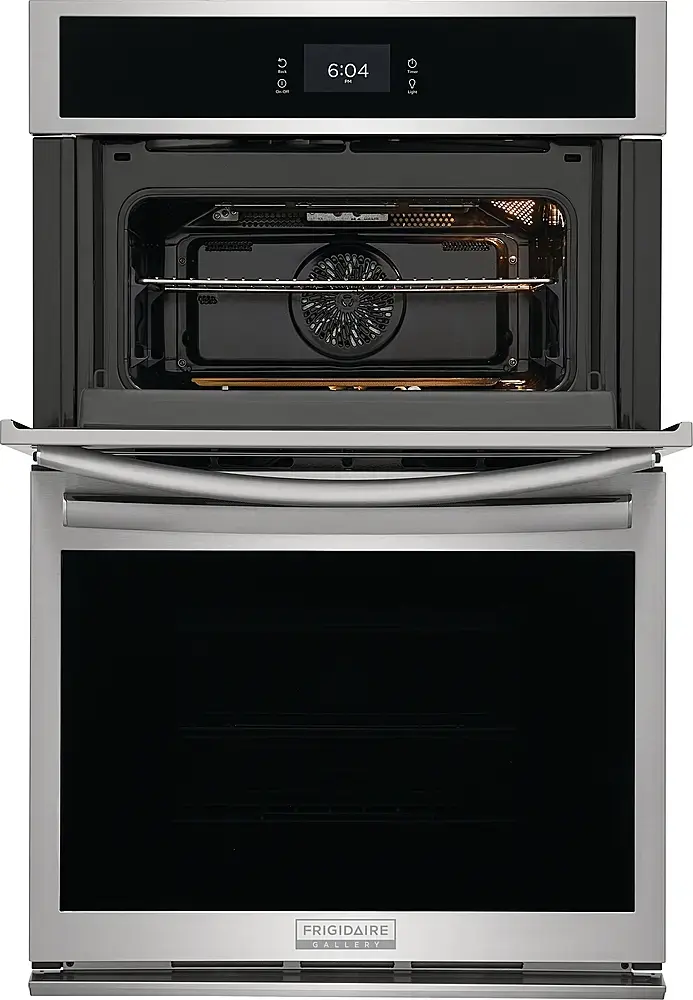 Alt View 12. Frigidaire - 27" Built-in Electric Wall Oven/Microwave Combination - Stainless Steel.