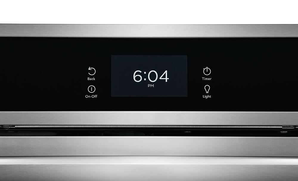 Alt View 1. Frigidaire - 27" Built-in Electric Wall Oven/Microwave Combination - Stainless Steel.