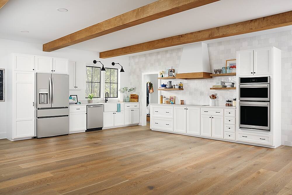 Alt View 20. Frigidaire - 27" Built-in Electric Wall Oven/Microwave Combination - Stainless Steel.