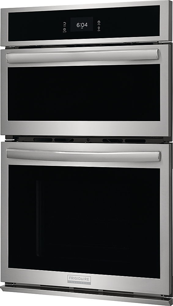 Left View: Frigidaire - 27" Built-in Electric Wall Oven/Microwave Combination