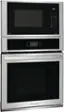 Angle. Frigidaire - 27" Built-in Electric Wall Oven/Microwave Combination - Stainless Steel.