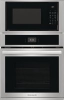 Frigidaire - 27" Built-in Electric Wall Oven/Microwave Combination - Stainless Steel - Front_Zoom