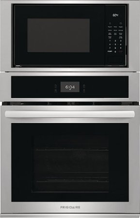 Frigidaire - 27" Built-in Electric Wall Oven/Microwave Combination - Stainless Steel