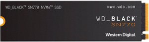 WD - BLACK SN770 500GB Internal PCIe Gen 4 x4 Solid State Drive - Front_Zoom