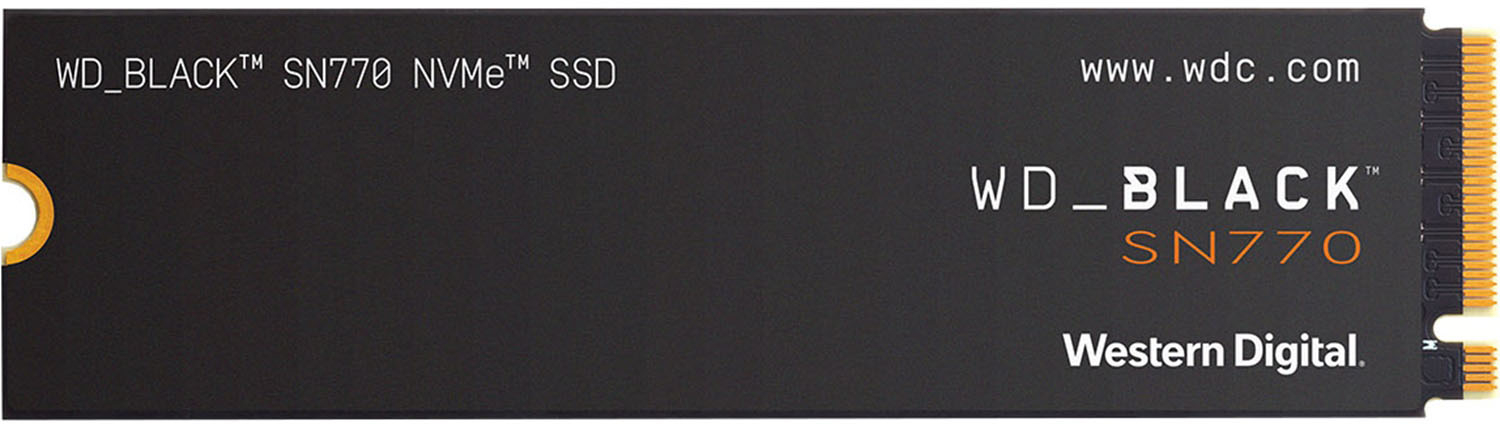 WD BLACK SN770 1TB Internal SSD PCIe Gen 4 x4 WDBBDL0010BNC-WRSN