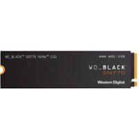 Western Digital BLACK SN770 1TB M.2 2280 PCIe Gen4x4 Internal Solid State Drive