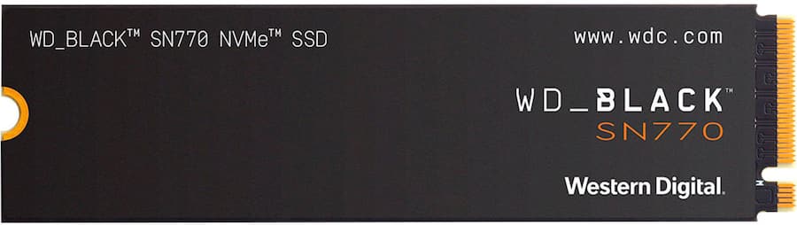内蔵型SSD WD_BLACK SN770 M.2 NVMe SSD 1TB Gen4 WD BLACK SN770 1TB Internal SSD PCIe Gen 4 x4 WDBBDL0010BNC