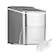 Front. NewAir - 26 lbs. Countertop Ice Maker - Matte Silver.