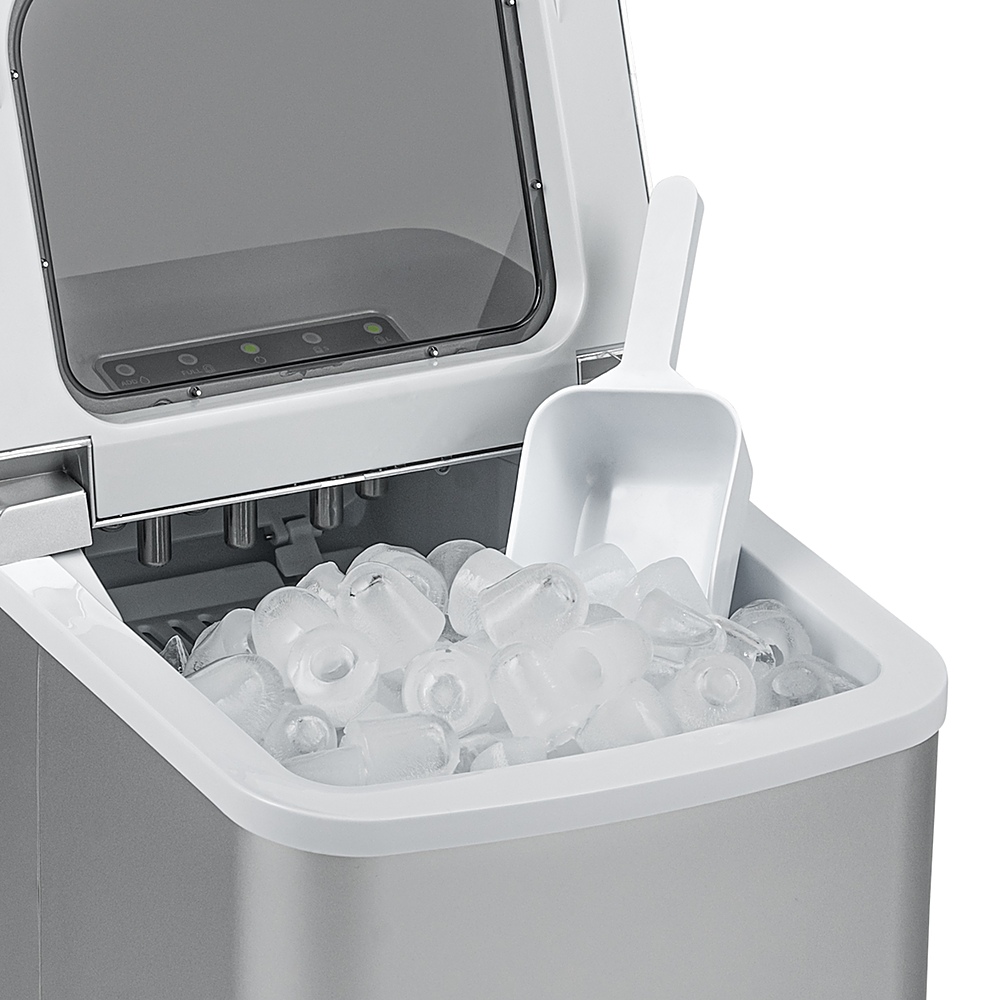 26lbs Countertop Ice Maker Portable Ice Machine Compact Mini Chip