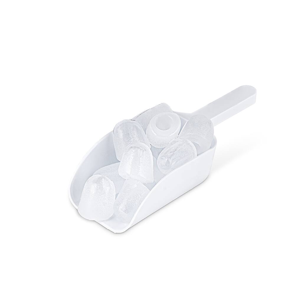 Alt View 20. NewAir - 26 lbs. Countertop Ice Maker - Matte Silver.