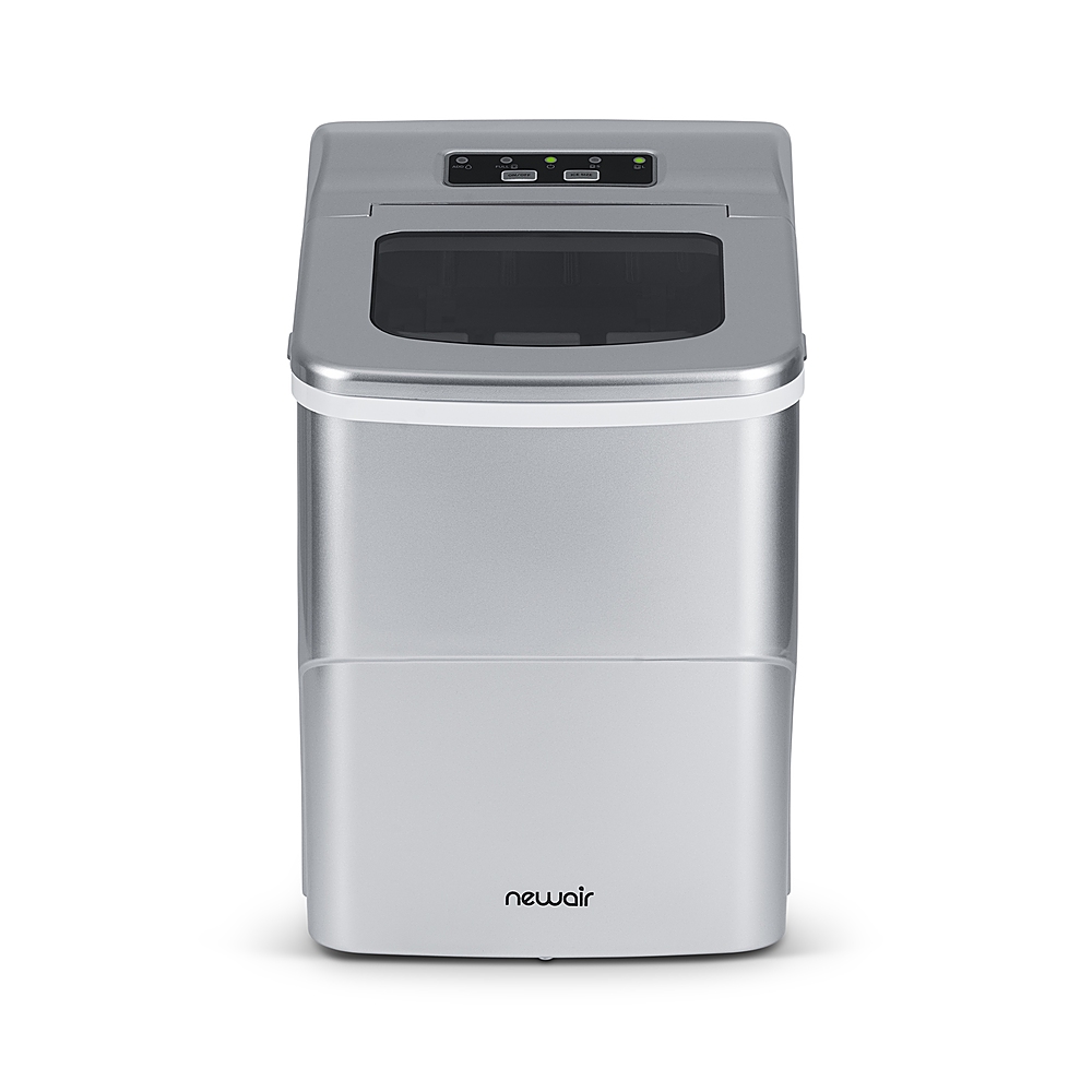 NewAir NIM026MB00 26 lbs. Countertop Ice Maker, Matte Black Portable and  Lightweight, Intuitive Control, Large or Small Ice Size