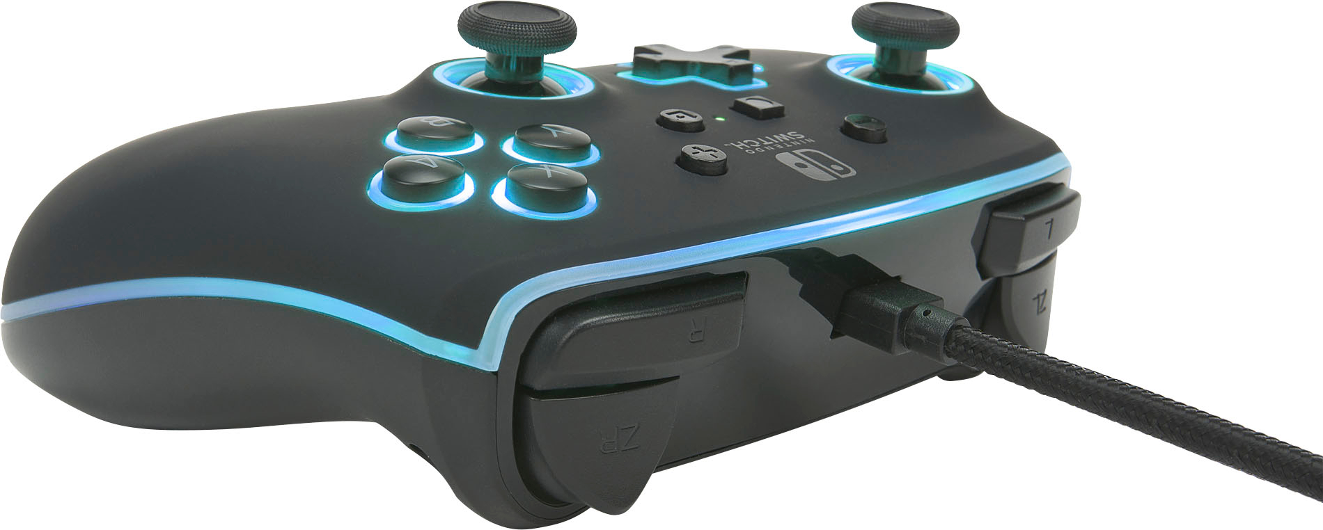 PowerA Spectra Enhanced Wired Controller for Nintendo Switch Black 